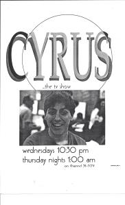 CYRUS... the t.v. show.